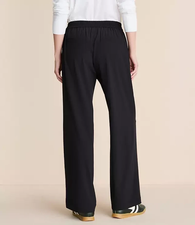 Petite Lou & Grey Wanderweave Wide Leg Trousers