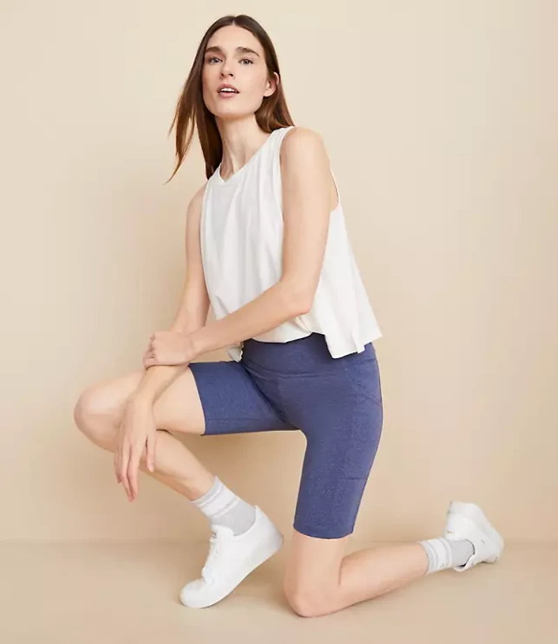 Lou & Grey Softsculpt Pocket Bike Shorts