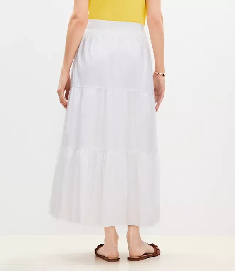 Tiered Maxi Skirt
