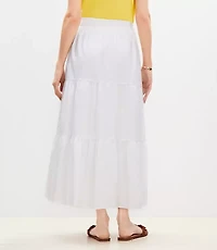Tiered Maxi Skirt