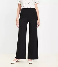 Ponte Wide Leg Pants