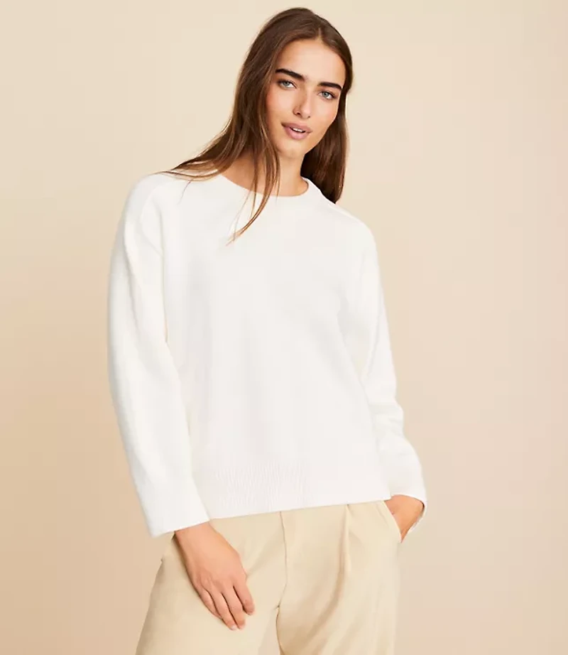 Petite Lou & Grey Oversized Stitched Sweater