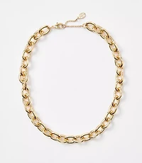 Chain Link Statement Necklace