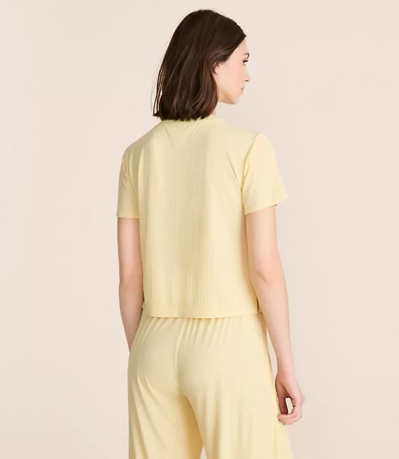 Lou & Grey Ribbed Pajama Tee