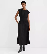 Tall Cap Sleeve Maxi Pocket Dress