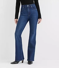 Rivete Tall High Rise Slim Flare Jeans Muse Wash