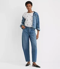 Petite Floral Everyday Crew Tee