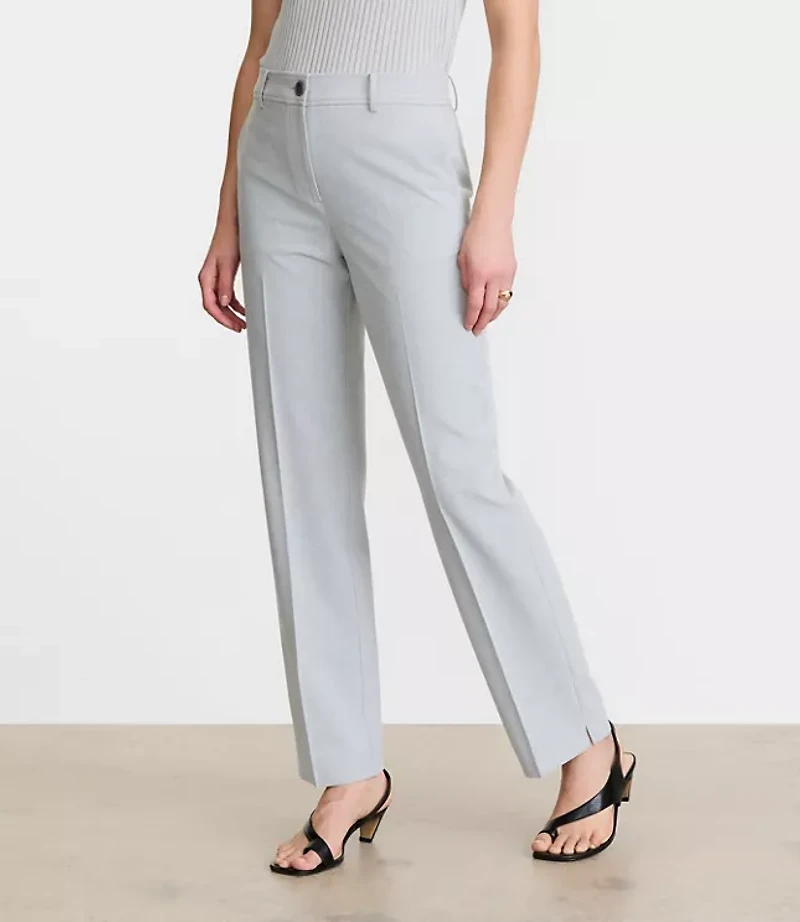 Petite LOFT Versa Seasonless Stretch Slim Pants Heather