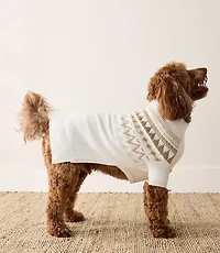 Haven Well Within Organic Cotton Blend Fairisle Dog Sweater