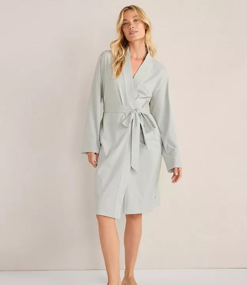 Haven Well Within Organic Cotton Jersey Robe