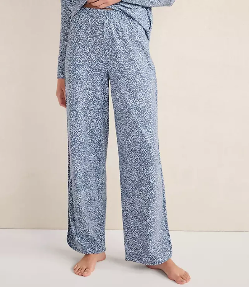 Haven Well Within Organic Cotton Jersey Animal Print Pajama Pants