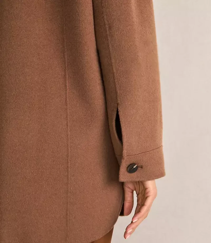 Haven Well Within Wool Blend Oversized Shacket