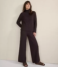 Haven Well Within Organic Cotton Blend Gradient Cable Sweater