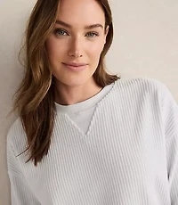 Haven Well Within Corded Velour Crewneck Pullover