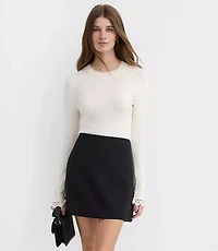 Petite Modern Mini Skort
