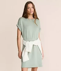 Petite Lou & Grey Heathered Scubasoft Mini Pocket Dress