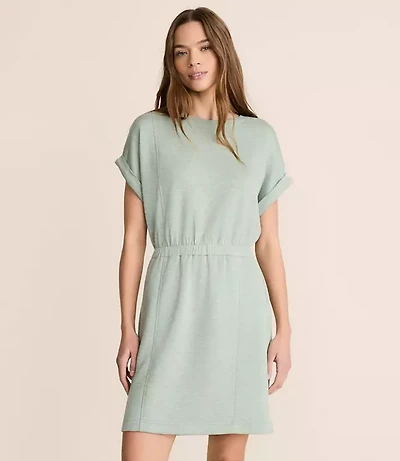 Petite Lou & Grey Heathered Scubasoft Mini Pocket Dress