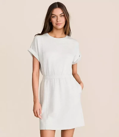 Petite Lou & Grey Heathered Scubasoft Mini Pocket Dress