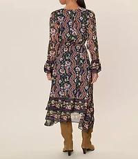 Rebecca Taylor Isha Long Sleeve Dress