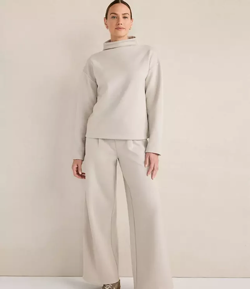 Haven Well Within Soft-Brushed Fleece Wide Leg Pants