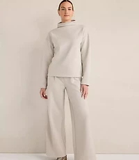 Haven Well Within Soft-Brushed Fleece Wide Leg Pants