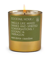 Anecdote Candles Cocktail Hour Gold Tumbler Candle