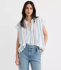 Striped Everyday Dolman Shirt