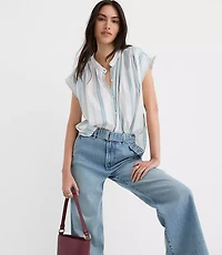 Striped Everyday Dolman Shirt