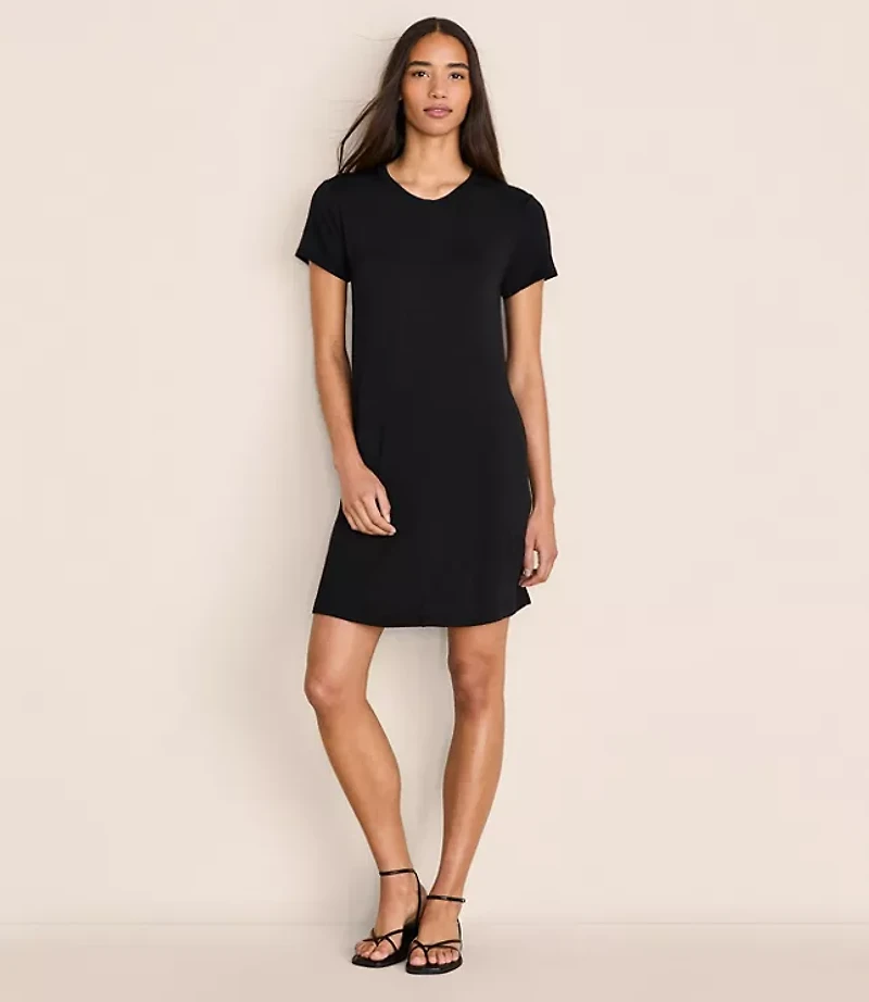 Petite Lou & Grey Signaturesoft Mini Pocket Tee Dress