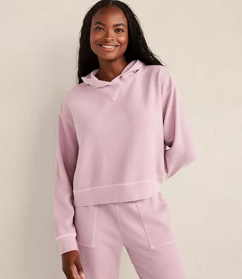 Haven Well Within Organic Cotton Waffle Hoodie