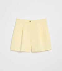 Petite LOFT Versa Crepe Drape Shorts