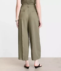 Petite LOFT Versa Pure Spun Pleated Barrel Pants