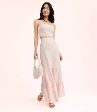 Lately Striped Crop Top