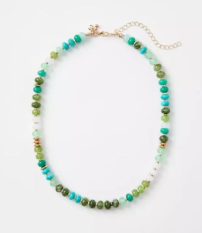 LOFT Beach Beaded Necklace