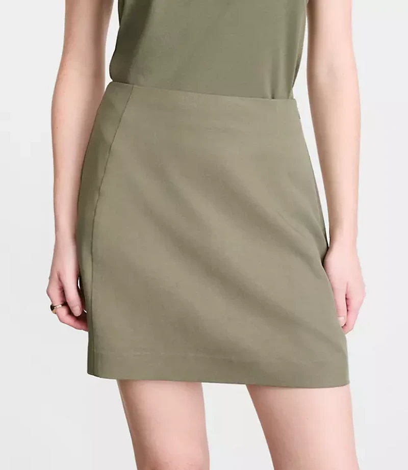Petite LOFT Versa Pure Spun Mini Skirt
