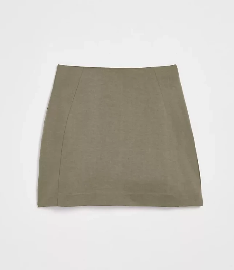 Petite LOFT Versa Pure Spun Mini Skirt