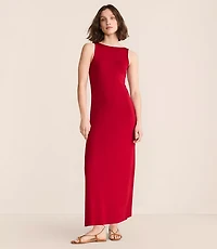 Petite Lou & Grey Signaturesoft Boatneck Maxi Dress