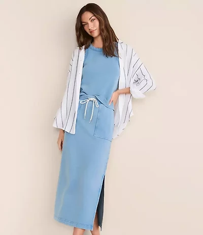 Petite Lou & Grey Lightweight Maxi Pocket Skirt