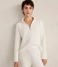 Haven Well Within Organic Cotton Cashmere Waffle Pullover