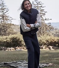 Haven Well Within Viscose Blend Cargo Pants