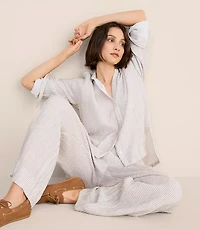 Lou & Grey Striped Triple Cloth Shirt