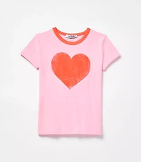 Letluv Pink Heart Tee