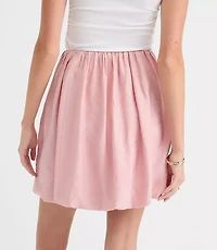 Petite Bubble Mini Pocket Skirt