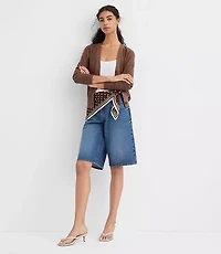 Petite Modern V-Neck Cardigan