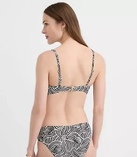 LOFT Beach Seashell Ruched Underwire Bikini Top