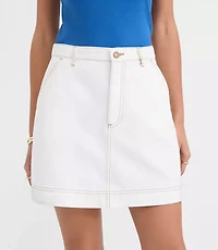 Stitched Mini Pocket Skirt