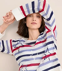 Petite Lou & Grey Stars Stripes Sweater