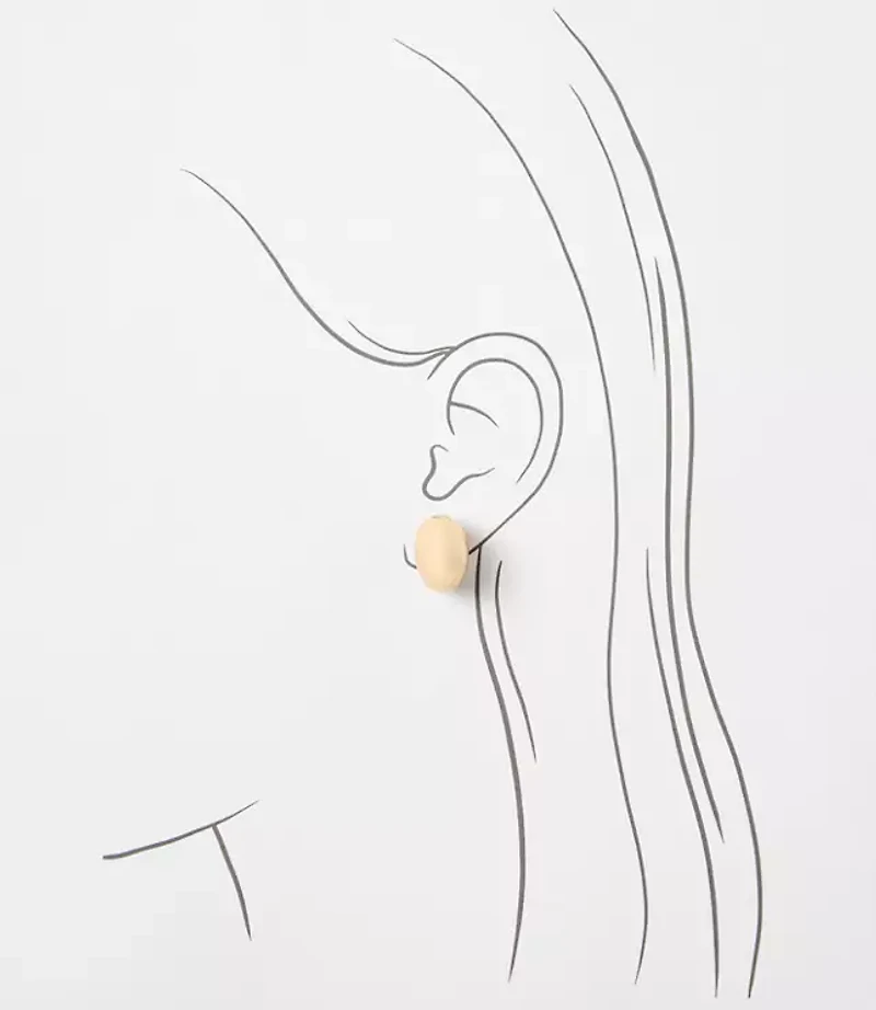 LOFT Versa Bubble Hoop Earrings