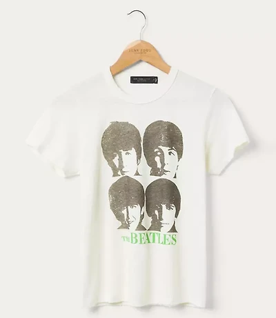 Junk Food The Beatles Four Portraits Original Tee