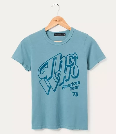 Junk Food The Who American Tour '75 Original Tee